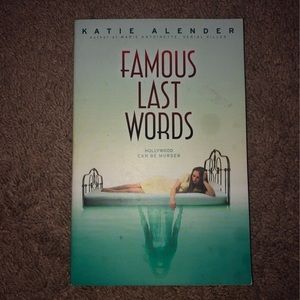 Famous Last Words Book